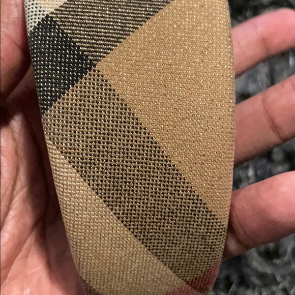 Burberry metallic/shimmer headband Authentic - Picture 5 of 17